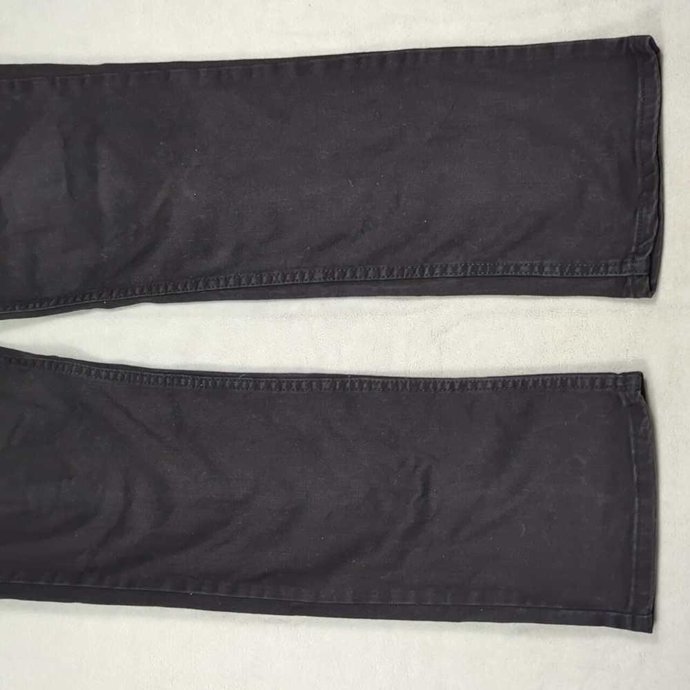 Levi's 514 Straight Fit Black Wash Mens Jeans Size 36 - Picture 4 of 8